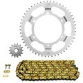 KIT CHAINE ADAPTABLE DERBI 50 GPR 1997>2000   420  14x52  (DIAM COURONNE 108/123/6.5/8.7)  (DEMULTIPLICATION ORIGINE)  -AFA