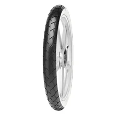 TYRE FOR MOPED - 17'' 2.50-17 (2 1/2-17) MITAS - WHITE SIDEWALL - MC11 TL/TT 43J REINF
