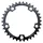 PLATEAU ROUTE 5BRA D.110 MICHE 34DTS INTERIEUR TYPE SHIMANO ET CAMPAGNOLO ALU NOIR 9/10V.