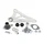 PATTE DE POT SCOOT YASUNI R POUR MBK 50 BOOSTER, STUNT/YAMAHA 50 BWS, SLIDER