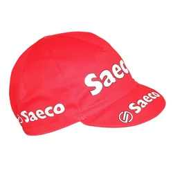 CYCLING CAP-VINTAGE TEAM SAECO - RED