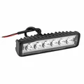 FEU/ECLAIRAGE ADDITIONNEL 6 LEDS 1800 LUMENS ORIENTABLE L 150 mm NOIR  -P2R-  **