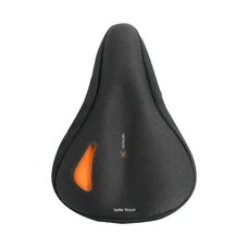 COUVRE SELLE VELO ROYAL NOIR MEDIUM GEL VISIBLE (270X190mm)