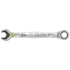 CLE MIXTE/PLATE A CLIQUET WERA  6000 JOKER 18 mm (AVEC FONCTION RETENUE) CHROME MOLY (VENDU A L'UNITE)  -MARQUE ALLEMANDE POUR LES ATELIERS-