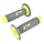 REVETEMENT POIGNEE PROGRIP MOTO OFF ROAD 791 DOUBLE DENSITE BASE FLUO JAUNE FLUO/GRIS CLOSED END 115mm (CROSS/MX) (PAIRE)
