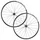 WHEELS SET FOR ROAD BIKE- 700 MAVIC AKSIUM DISC CENTERLOCK AXLE 12x142 + 12x100 BLACK - 11/10V Speed. SHIMANO - FRONT+REAR;
