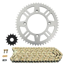 KIT CHAINE ADAPTABLE YAMAHA 85 YZ GRANDE ROUE 2002>2018 428 14x52 (DIAM COURONNE ALU 100/120/8.50) (DEMULTIPLICATION ORIGINE) -AFAM
