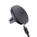 SUPPORT TELEPHONE/SMARTPHONE AUTO SP CONNECT VENDU A L'UNITE FIXATION VENTILATION CHARGEUR INCLUS NOIR (FIXATION MAGNETIQUE) SPC+