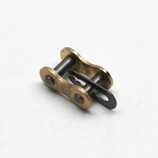 CHAIN QUICK LINK  FOR MOPED  IRIS 415 GSX REINFORCED GOLD/BLACK