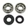 BEARING FOR CRANKSHAFT+SEALS FOR SCOOT P2R FOR MBK 50 BOOSTER, NITRO/YAMAHA 50 BWS, AEROX/APRILIA 50 SR/CPI 50 ARAGON/GENERIC 50 IDEO/KEEWAY 50 FOCUS (KIT 6204 SKF STEEL C4/NITRILE SEAL)