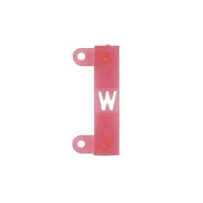ENGRAVING STENCIL - LETTER W (20 PIECES BAG)  - ICA -