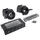 COUVERCLE/CACHE D'ECRAN POUR COMPTEUR TROTTINETTE KUGOO AVEC ACCELERATEUR ET FREIN NOIR  -SELECTION P2R-