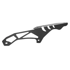PROTEGE/PARE CHAINE 50 A BOITE ADAPTABLE DERBI 50 SENDA DRD, X-TREM/APRILIA 50 RX, SX/GILERA 50 RCR, SMT  ALU NOIR  -P2R-