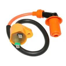 IGNITION COIL FOR MAXISCOOTER PIAGGIO 125 X7, X8, X9, BEVERLY, VESPA GTS, VESPA LX, /KYMCO 125 AGILITY/HONDA 125 SH/APRILIA 125 ATLANTIC, SCARABEO (ORIGINAL REF 82597R)  -TOP-PERF-