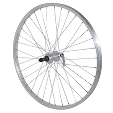 WHEEL FOR MTB- 24" REAR -ALUMINIUM-ALUMINIUM HUB - QUICK RELEASE FREEWHEEL 7/6 Speed