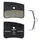 PLAQUETTE DE FREIN VTT SHIMANO XTR M9200 (SHIMANO ORIGINE RESINE) -P03A (2 PAIRES SUR CARTE) (VOIR LISTE ARGUMENTAIRE)
