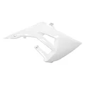 CARENAGE/CACHE RESERVOIR 50 A BOITE ADAPTABLE DERBI 50 SENDA XTREME 2018>/GILERA 50 RCR 2018>, SMT 2018> BLANC BRILLANT DROIT  -P2R-