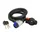 ANTITHEFT FOR BICYCLE - NEWTON KEY COILED CABLE Ø 15mm L. 1,50m - WITH LOCK COVER - WITH BRACKET