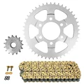 KIT CHAINE ADAPTABLE SUZUKI 1200 GSF N BANDIT 1996>2005  530  15x45  (DIAM COURONNE 76/100/10.5)  (DEMULTIPLICATION ORIGINE)  -AFAM-
