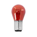 LIGHT BULB 12V 21/5W STANDART PR21/5W -FOOT BAW15D RED (TAIL LIGHT+BRAKE LIGHT) (SOLD PER UNIT)  -FLOSSER-
