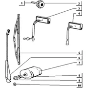 Essuie-glace plafonnier