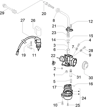 Composants de carburateur