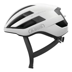 CASQUE VELO ADULTE ABUS URBAIN WINGBACK POLAR BLANC MAT TAILLE L (57-61cm) REGLAGE MOLETTE