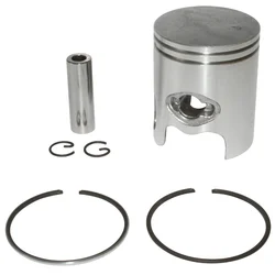 PISTON SCOOT ADAPTABLE MBK 50 BOOSTER, STUNT /YAMAHA 50 BWS, SLIDER - 1999> - (CALOTTE PLATE - DIAM 40)  -P2R PREMIUM-