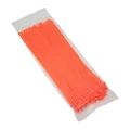 NYLON HOSE CLAMP (RILSAN TYPE)3,6x250mm ORANGE FLUO (SOLD PER 100)- P2R SELECTION