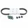 KIT TRANSMISSION (COURROIE, GALETS, GUIDES) ORIGINE PIAGGIO 125 GTS VESPA 2013>2017 -1R000583-