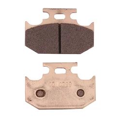 BRAKE PADS SET (2 pads) CL BRAKES FOR KAWASAKI 125-250 KDX, 125-250-500 KX/SUZUKI 125-250 RM, 250-350-650 DR/YAMAHA 125-250-400-500 WR, 125-250-400 YZ, 125-250-400-500 WR Rear  - (2299 X59 CROSS SINTERED)