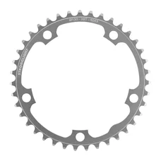 PLATEAU ROUTE 5BRA D.130 STRONGLIGHT DURAL 39DTS INTERIEUR ARGENT TYPE SHIMANO 8/9V.