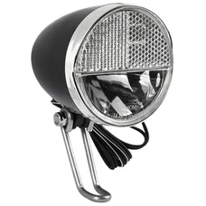 ECLAIRAGE VELO POUR MOYEU DYNAMO AVANT SUR FOURCHE TYPE HOLLANDAIS 30 LUX BOUTON SWITCH ON/OFF