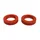 OIL SEAL FOR CRANKSHAFT FOR SCOOT PEUGEOT 50 LUDIX, JET FORCE, SPEEDFIGHT 3, KISBEE/DJANGO 2STROKE (20x30x7mm - RACING RED) (PAIR)  -SELECTION P2R-