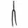 FOURCHE ROUTE 700C ACIER NOIR PIVOT LISSE 1"-22.2 INTERIEUR