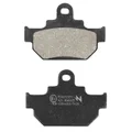PLAQUETTE DE FREIN NEWFREN POUR SUZUKI 125 GZ MARAUDER 1998>2011 AV, 250 GZ MARAUDER 1999>2008 AV, 125 VL INTRUDER 2000>2008 AV, 250 VL INTRUDER 2000>2007 AV  (FD0092BT1)  (TOURING ORGANIQUE)