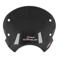 BULLE/SAUTE VENT MOTO POUR DUCATI 400-800 SCRAMBLER 2015>2019 FUME (SHORT HAUTEUR 300mm)  -FACO-