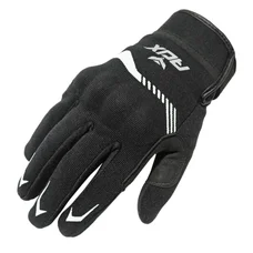 GLOVES ADX SPRING/SUMMER VISTA WITH KNUCLE ARMORBLACK/WHITE  EURO 11 (XL)  (APPROVED EN 13594:2015)