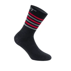 CHAUSSETTES / SOCQUETTES HIVER GIST CLIMATIC NOIR/ROUGE 44/47 (PAIRE) ANTIBACTERIEN -5874