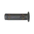 REVETEMENT POIGNEE PROGRIP MOTO ON ROAD 718 DOUBLE DENSITE NOIR/ORANGE OPEN END 122mm (PAIRE)