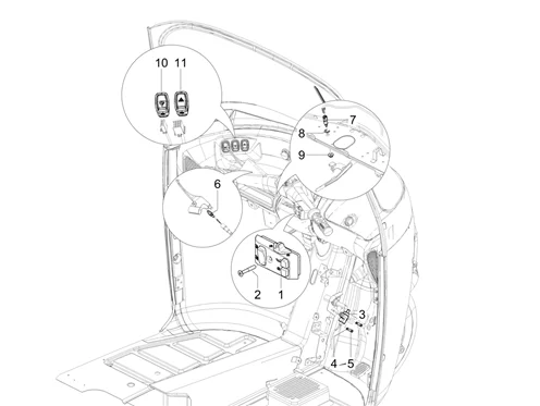 Inverseurs - Commutateurs - Boutons - Interrupteurs