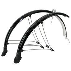 GARDE BOUE VTT TRINGLES 24" P2R COUNTRY PLASTIC NOIR largeur 56mm (PAIRE)