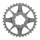 CHAINRING FOR MTB-FOR SINGLE- 34T. "DIRECT MOUNT" BLACK -ALUMINIUM- HT3 STRONGLIGHT XX1-X01 12 Speed (OFFSET 6mm)