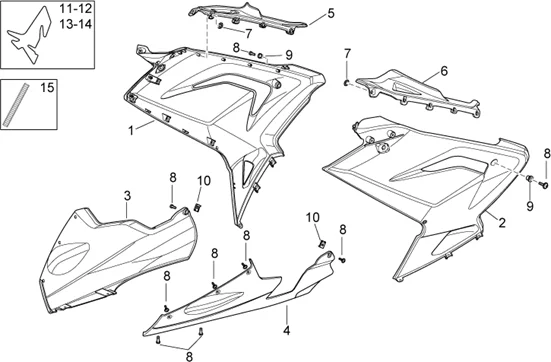 Carrosserie centrale