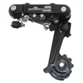 DERAILLEUR-REAR-FOR MTB- SUNRACE 6/7 SPEED. LONG CAGE- TO SCREW (COMPATIBLE SHIMANO)