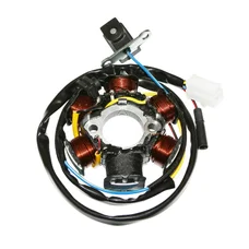 STATOR ALLUMAGE SCOOT ADAPTABLE PEUGEOT 50 LUDIX 2004>, KISBEE, DJANGO, SPEEDFIGHT 3, VIVACITY 3  (5 POLES)  -P2R-
