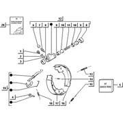 Cylindres frein av.-mâchoires
