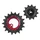 GALET DERAILLEUR TRIPEAK 12-18 DENTS ROULEMENT CERAMIC POUR DERAILLEUR 11V. ARGENT COMPATIBLE SHIMANO GRX RD-RX812/817 (JEU DE 2)