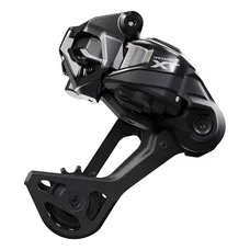 DERAILLEUR ROUTE / GRAVEL ARRIERE SHIMANO 12V. DEORE XT GRX825 Di2 CHAPE LONGUE NOIR DOUBLE