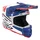 CASQUE CROSS ADULTE PROGRIP 3080 ADVENTURE BLANC/BLEU/ROUGE   S (ECE 22.06)